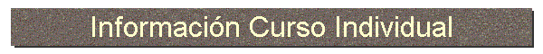 Informaci�n Curso Individual